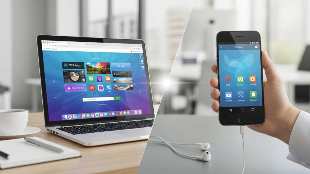 difference between an app and a website