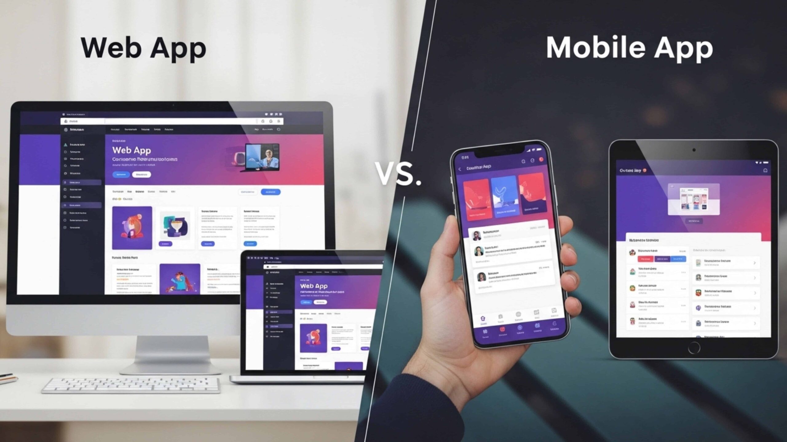 Web App vs. Mobile App